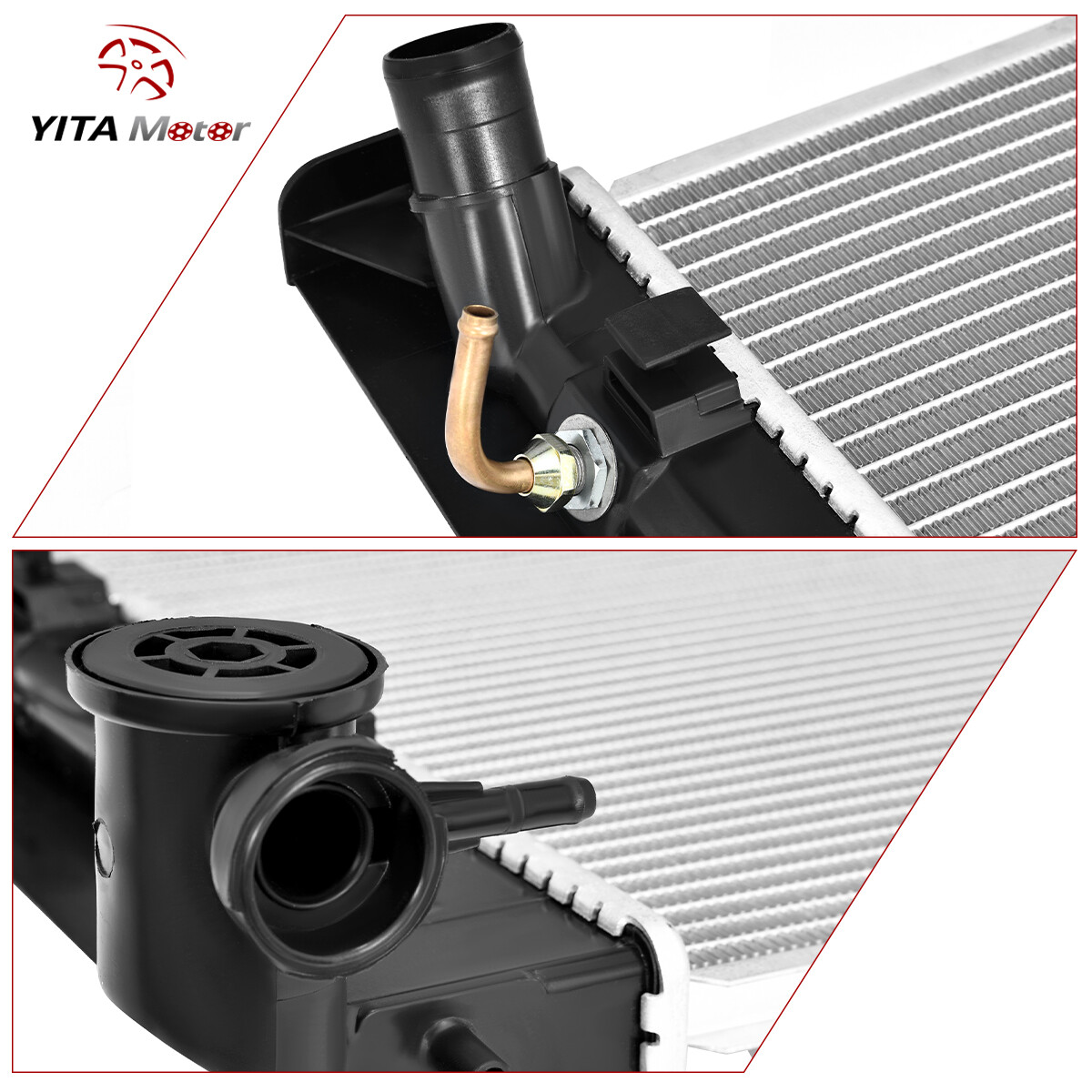 Radiator For 2003 2004 2005 2006 2007 2008 Toyota Corolla CE LE XRS S Sport 1.8L