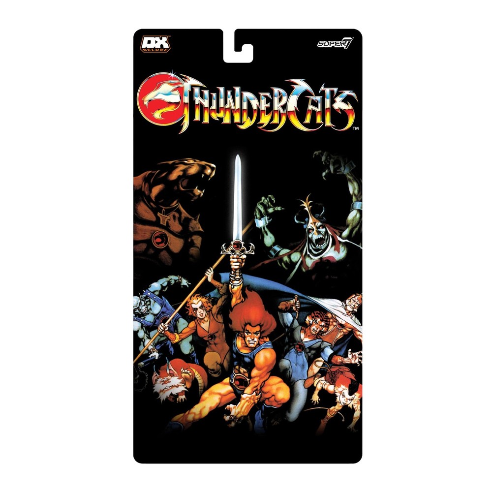 Super7 Deluxe Thundercats Tygra - 7" 7 inch Scale, Multicolor