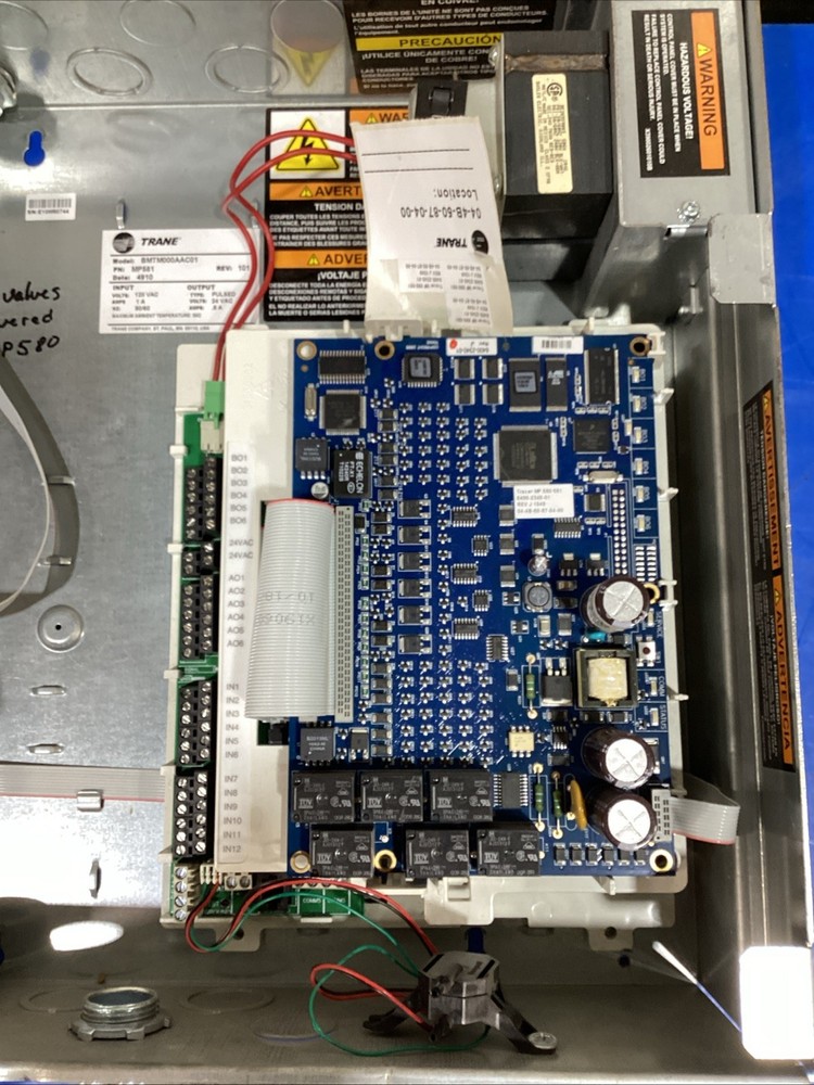 Trane Programming Tracer MP581 Controller BMTM000AAC01 Rev. 101 Used