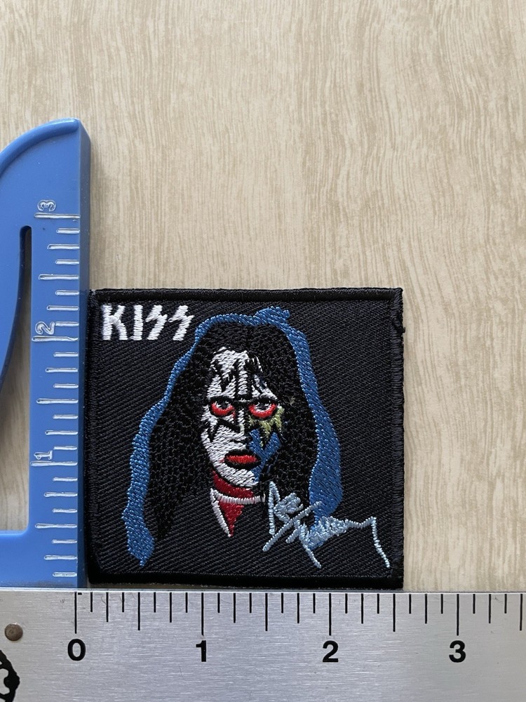 Kiss Ace Frehley Patch Iron On Embroidered Rock Band New