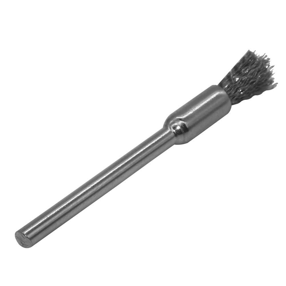 Compact 20pcs Stainless Steel Wire Brushes - Efficient Paint and Rust Solutions