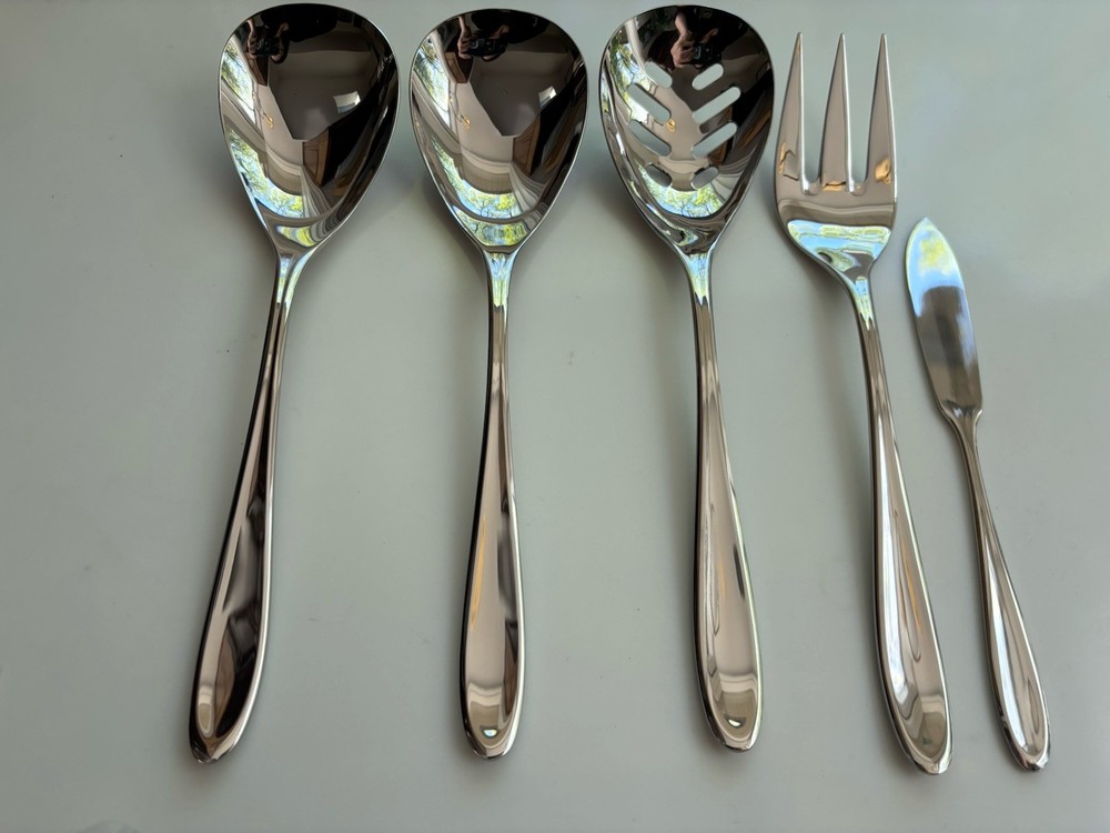 WMF Flatware - ARTISAN (glossy) - 5 piece Hostess Set NEW