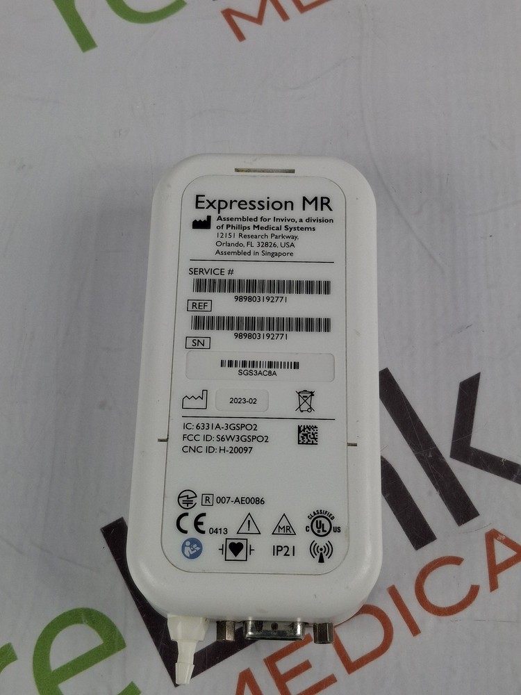 Philips Expression MRI SpO2 989803192771 Patient Module