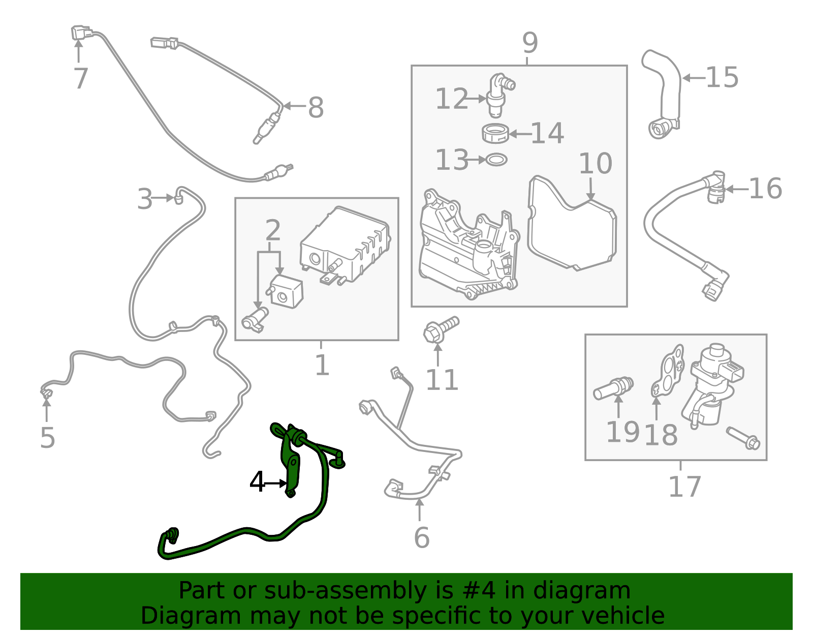 Genuine Ford Purge Control Valve KV6Z9D289A