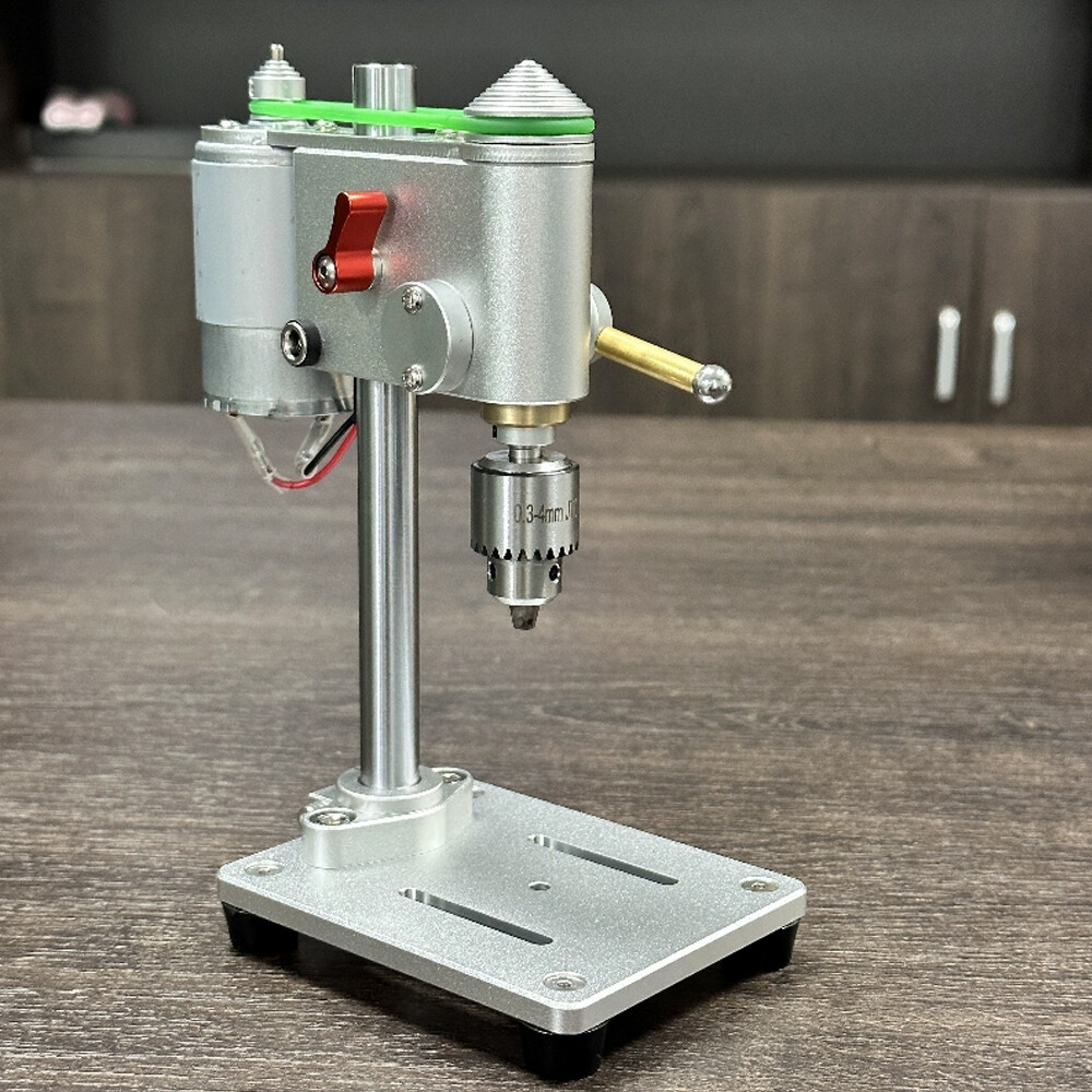 Micro Bench Drill 0.3-4mm Mini Drilling Machine Precision Watch Repair Tool