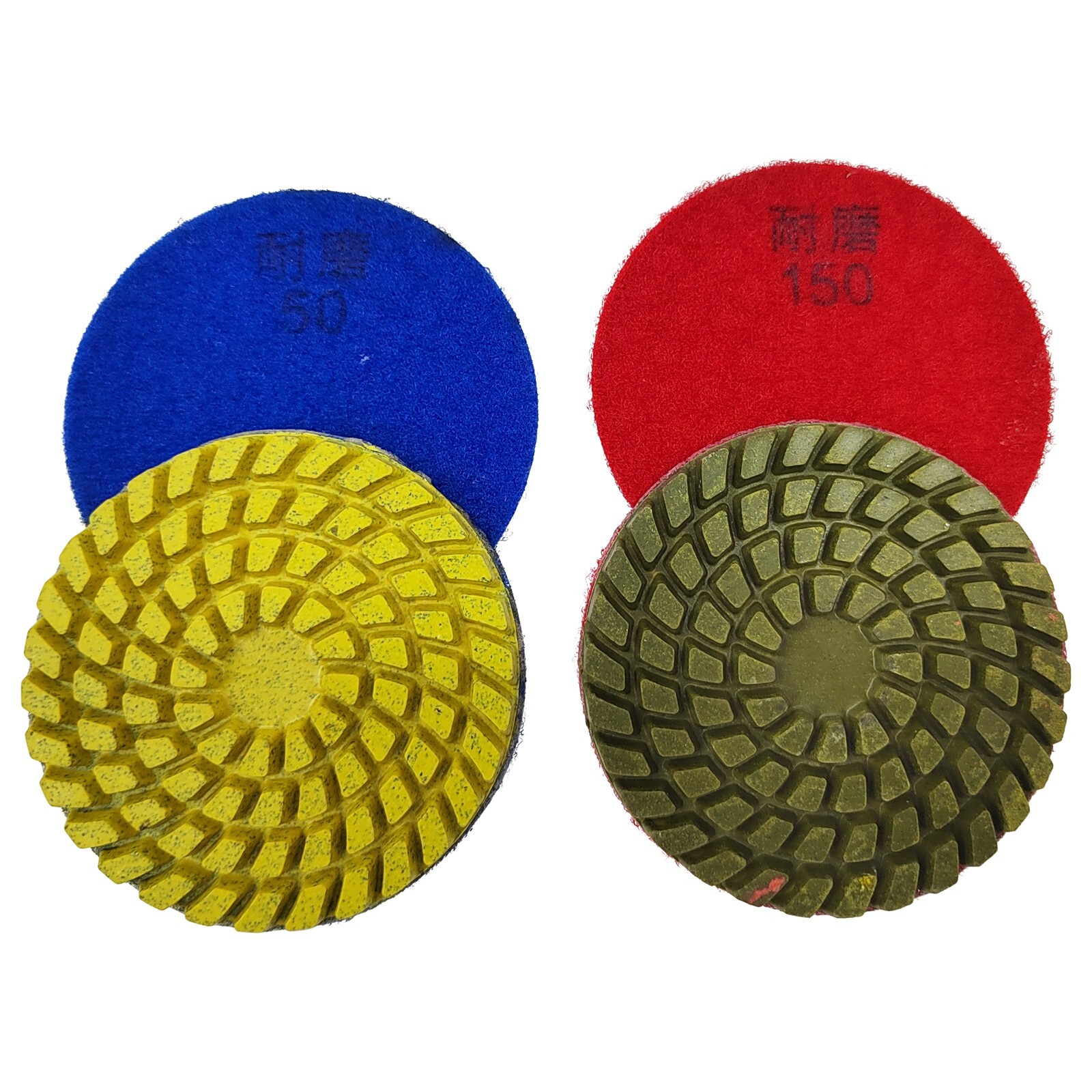 Cement Ground Grinder Floor Polishing Machine 4 Grinding Head 220V Dust-free