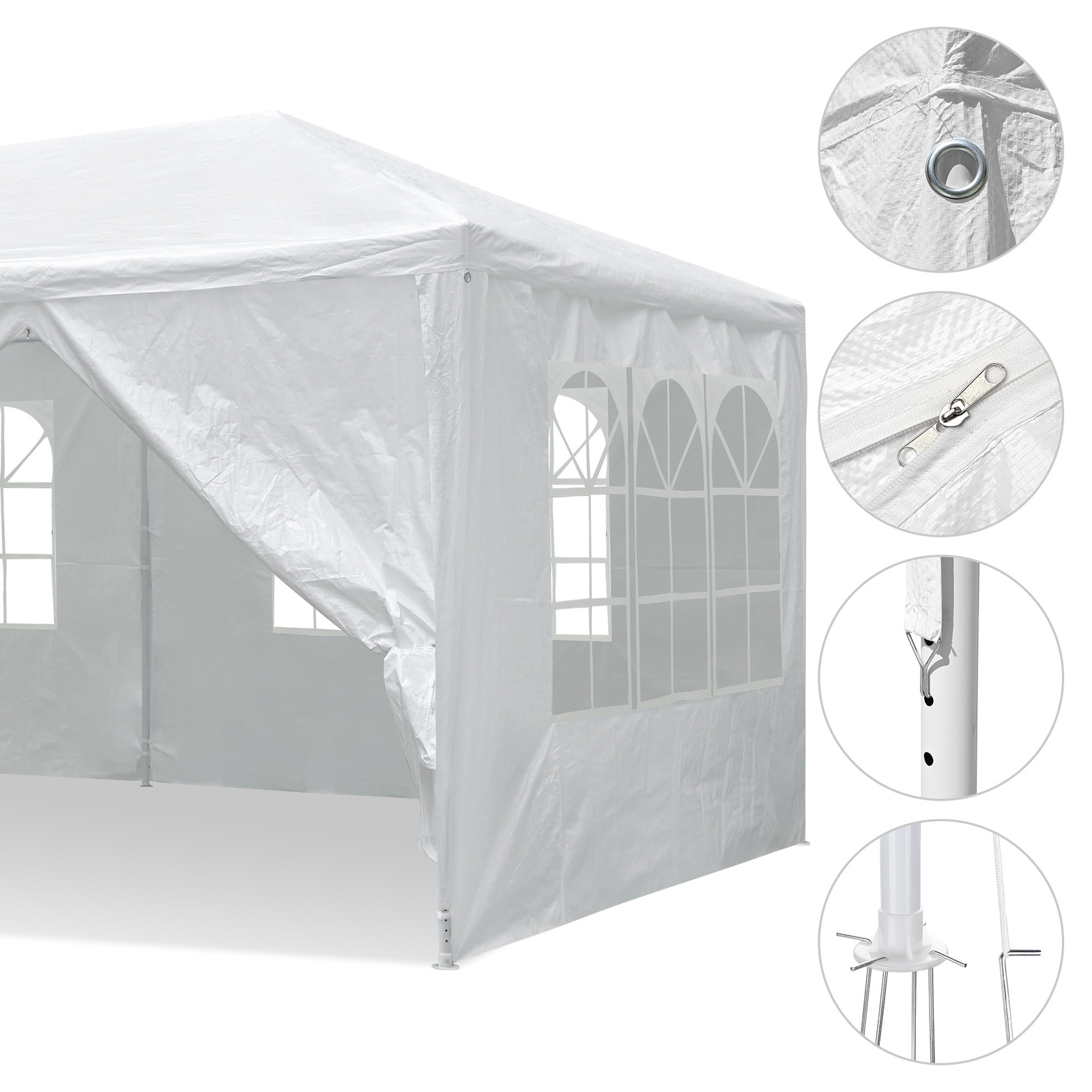 Yescom 10x10ft/10x20ft Large Spray Shelter Indoor Paint Booth Airbrush Tent