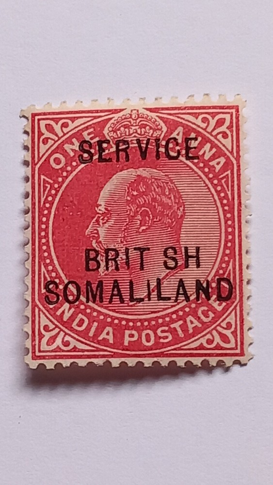 Pack No. 194. Somaliland overprint with Brit sh error