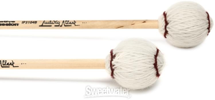 Innovative Percussion IP3104B Ludwig Albert Medium-soft Marimba Mallets -