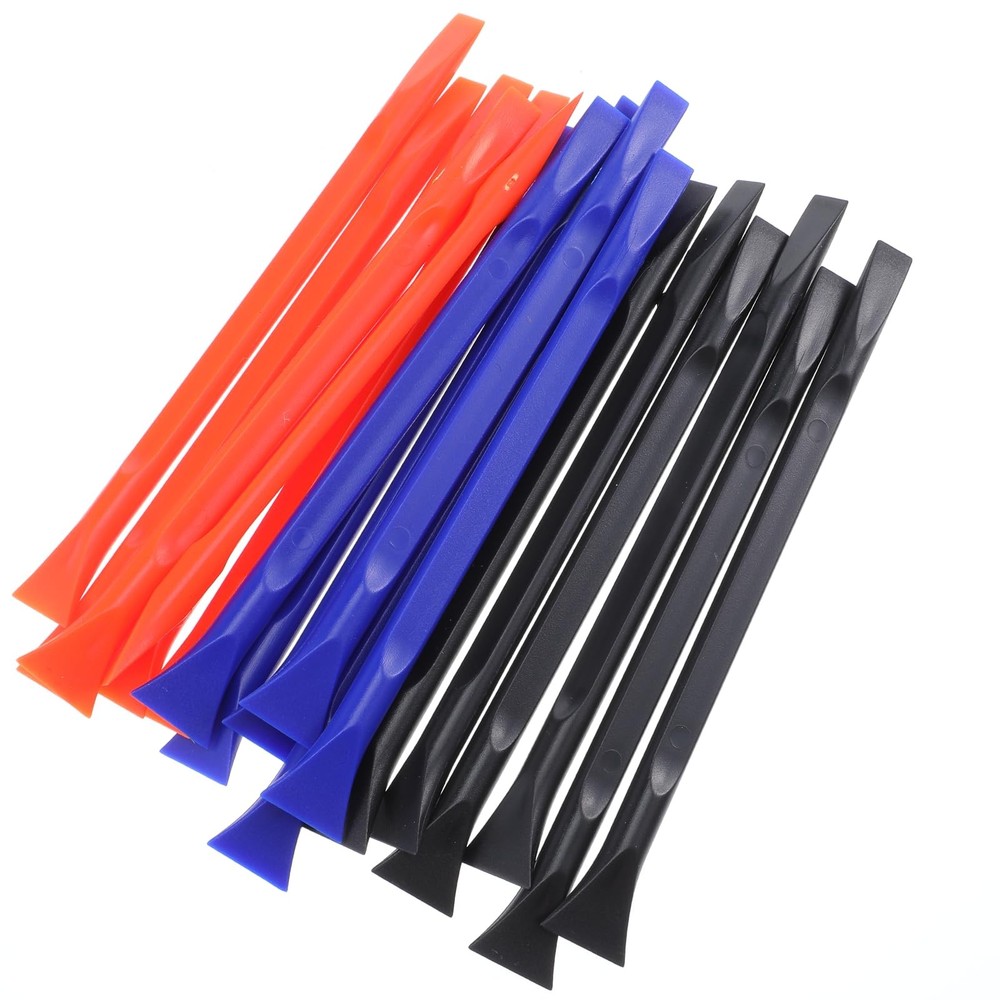 18 Pcs Plastic Scraper Tools Label Remover Scrapers for Cleaning Small Narrow