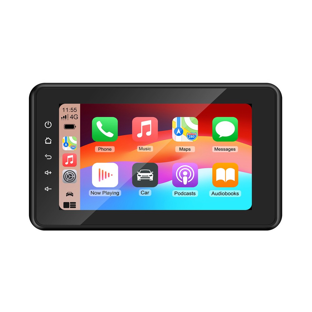 8" Waterproof Marine Multimedia Player CarPlay Android Auto Touchscreen for Boat