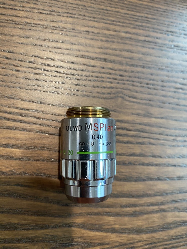 Olympus Microscope Objective ULWD MSPlan 20 0,40 F=180