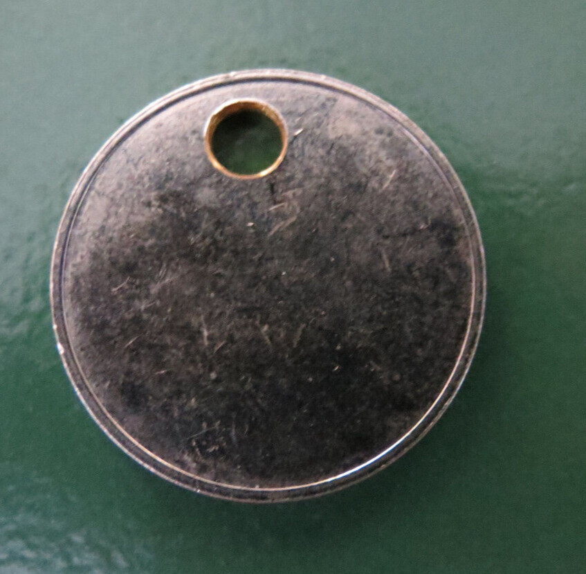 WOOLLEY Colliery Pit Check Tally - marked WOOLLEY COLLIERY 3775