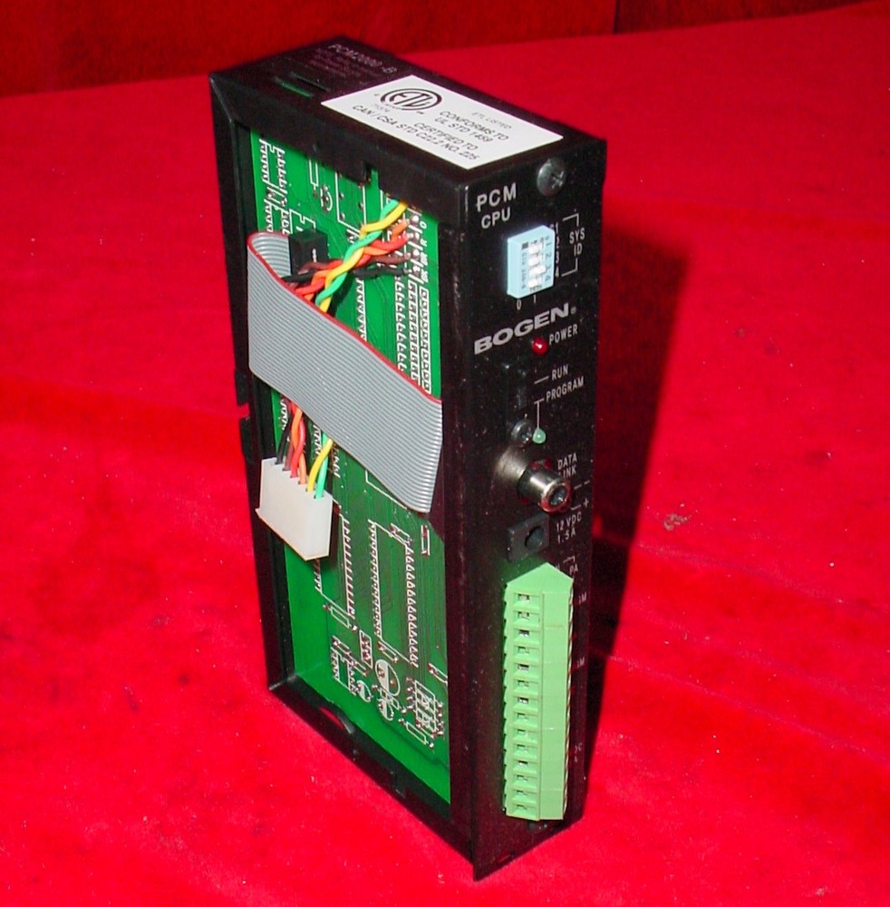NEW! ~ Bogen PCMCPU Central Processing Module - PCM2000-B System Module PCM CPU