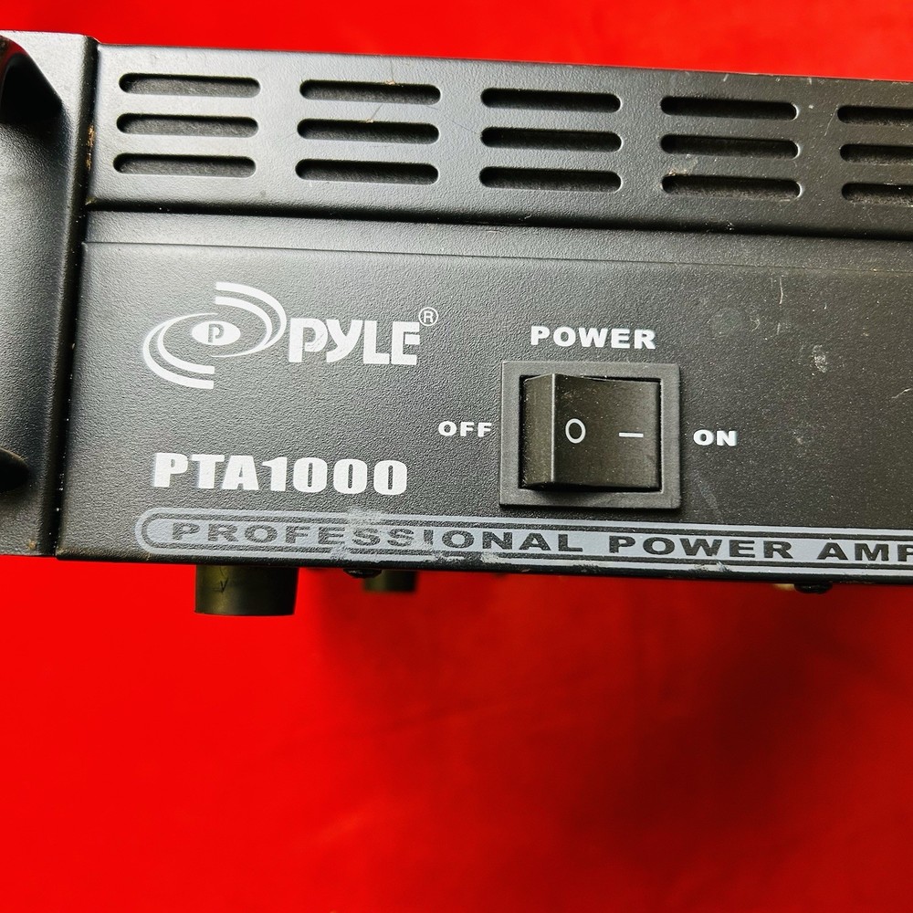 Pyle Professional Power Amplifier PTA1000 Tested