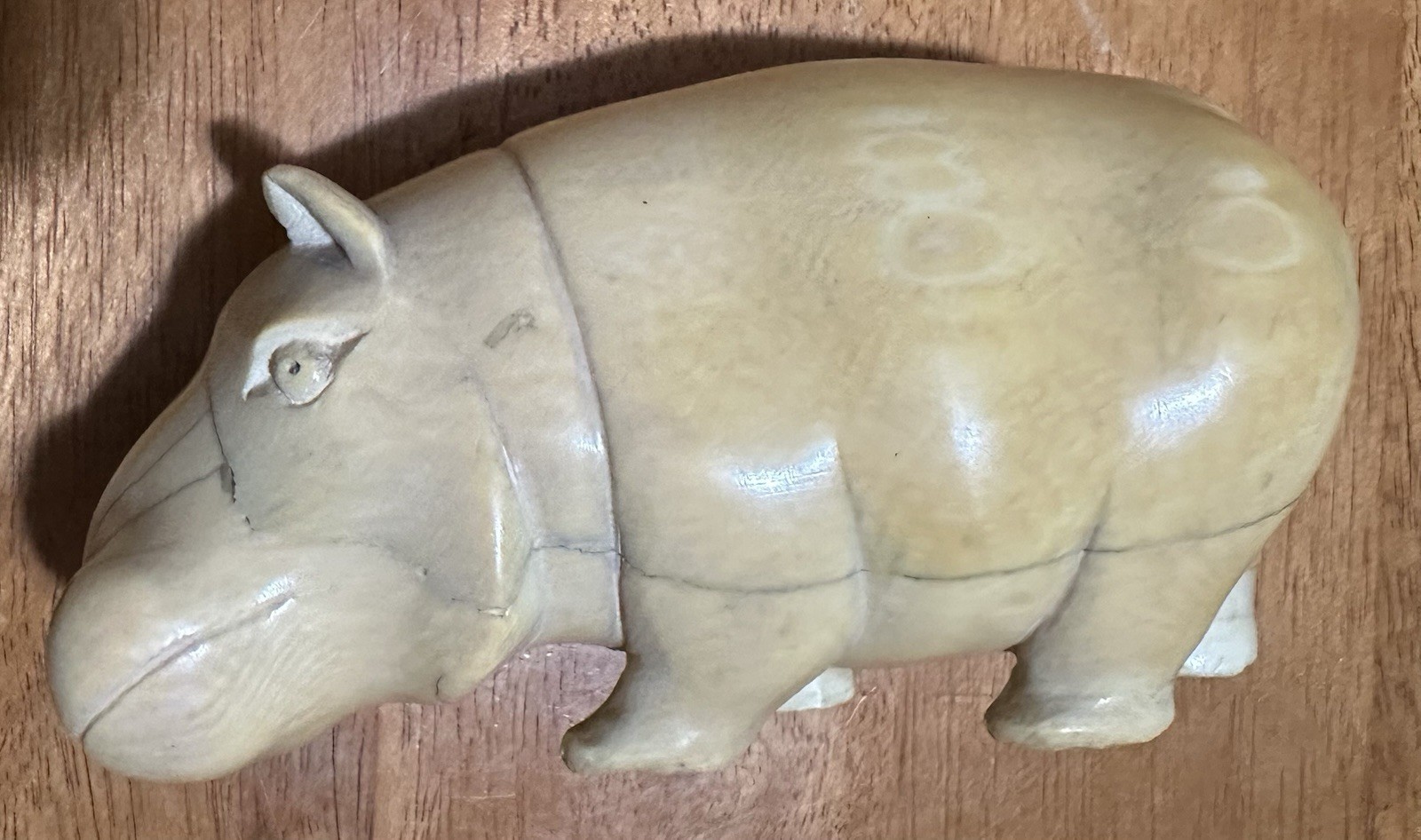 Ancient Egyptian sculptures made of Bone 100 years old hippo