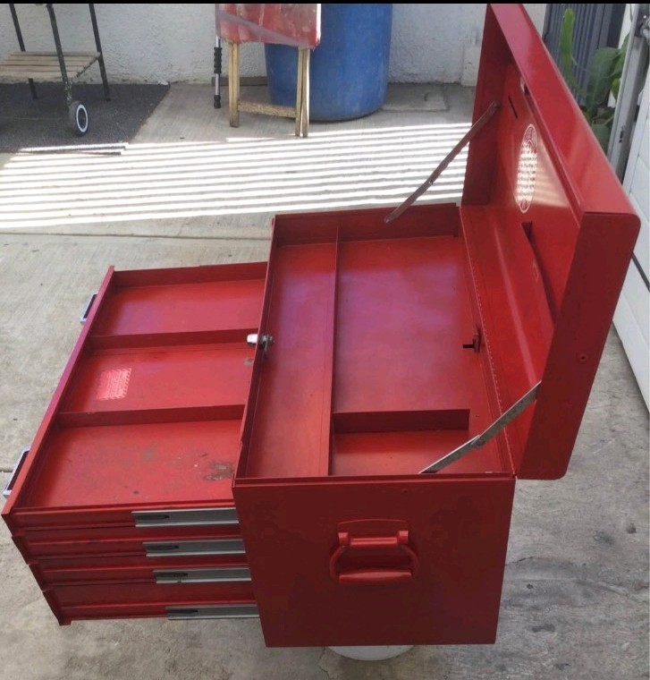 Mac Tools Top Chest Vintage Tool Box