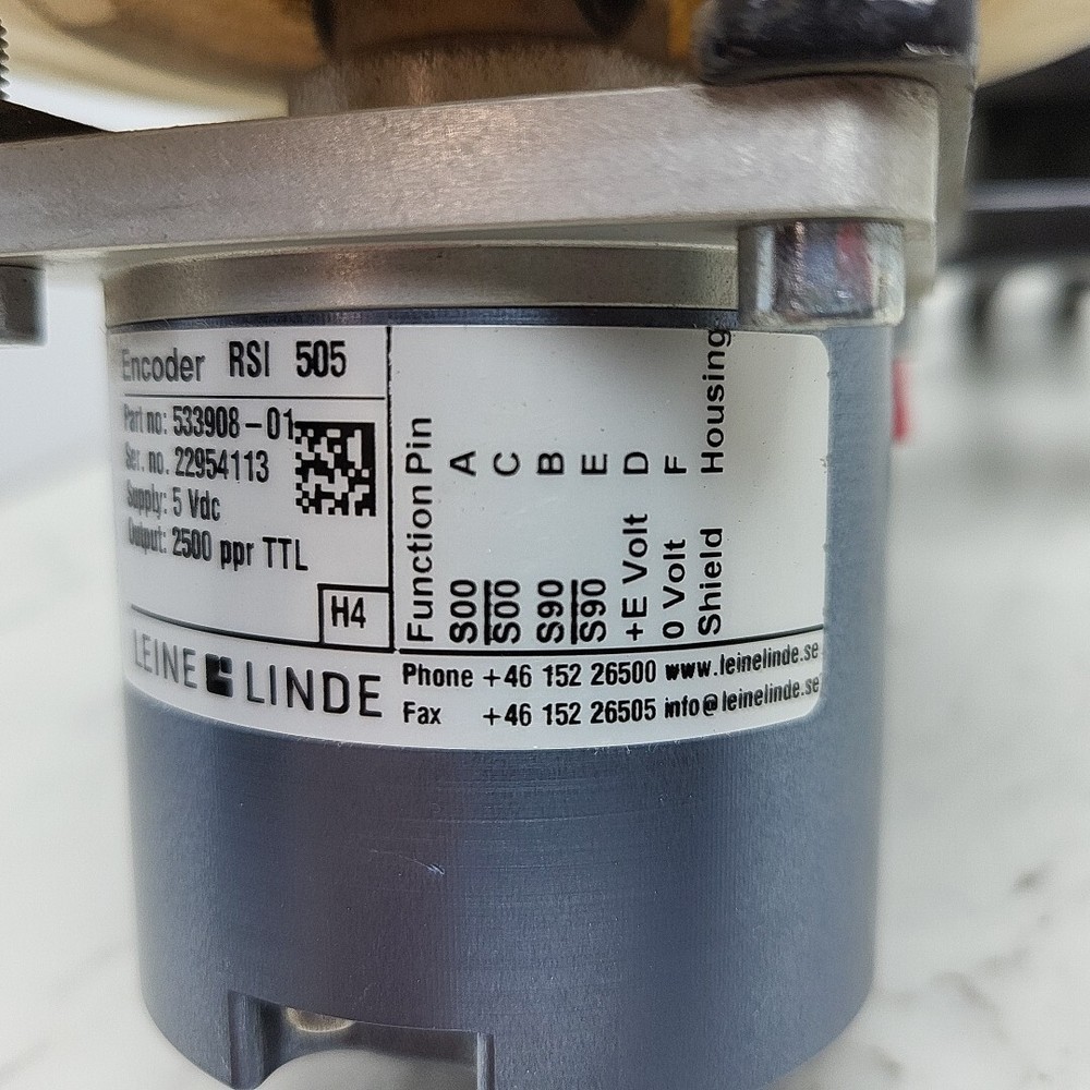 Leine Linde RSI505 Encoder 5 Vdc 2500 ppr Ttl 533908-01 *USED