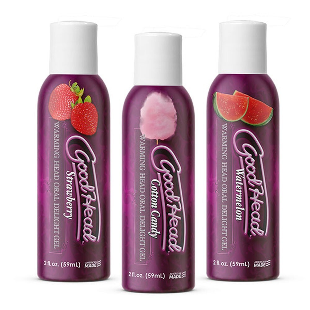 Doc Johnson Goodhead Flavored Warming Head 3 Pack