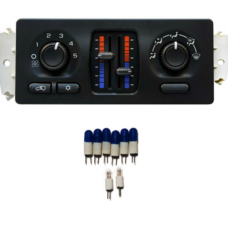 LIGHT BULBS For 2003, 2004, 2005, 2006, 2007 Chevy Climate Control Hvac