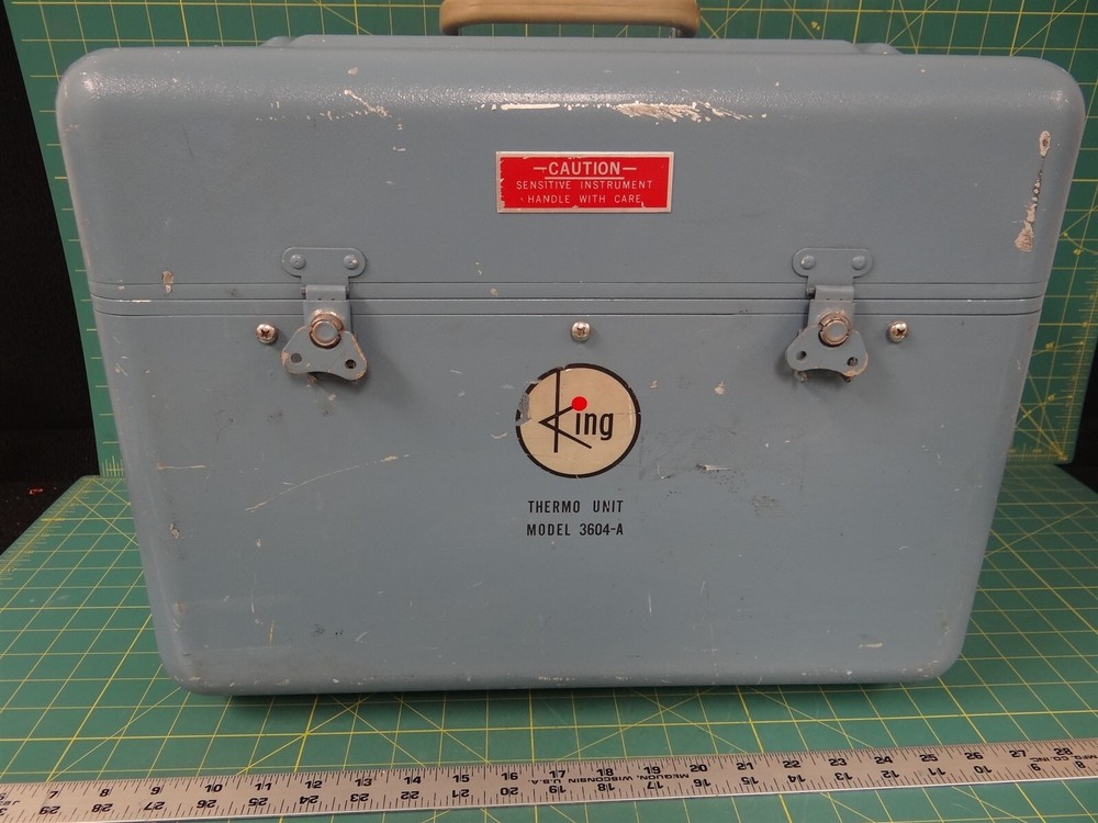 King Nutronics Thermo Unit Model 3604-A Temp. Calibrator Tester 6685-01-044-4966