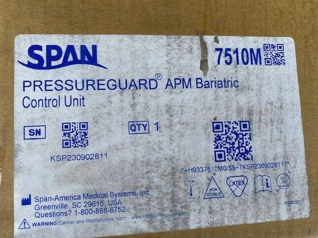 Span America Bariatric Mattress Pump Model 7510