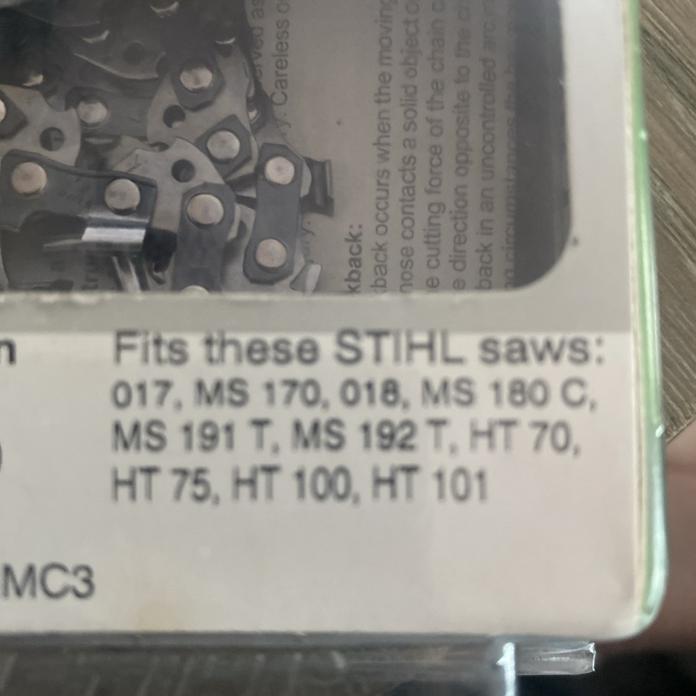 Stihl 14" Picco Micro Mini Chainsaw Chain Loop 3610 005 0050