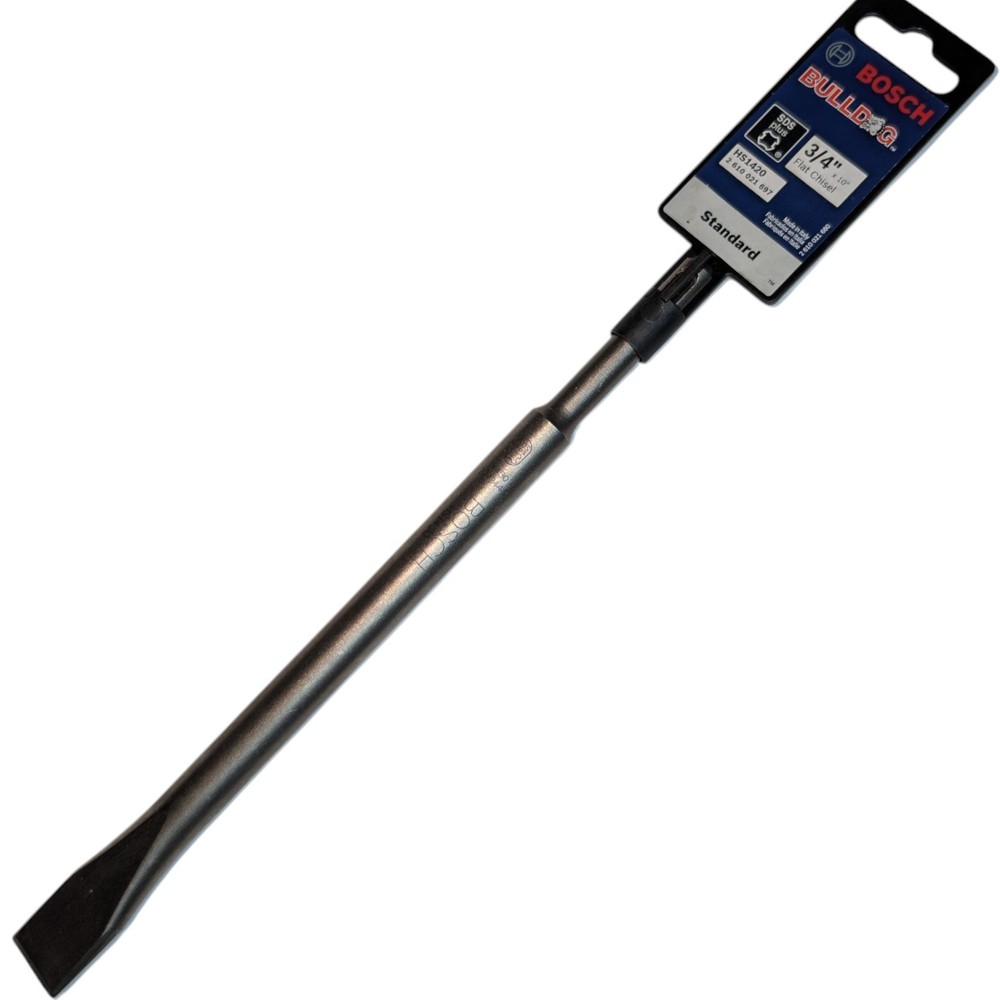 Bosch Hs1420 Flat Chisel 3/4" X 10"L, Sds Plus