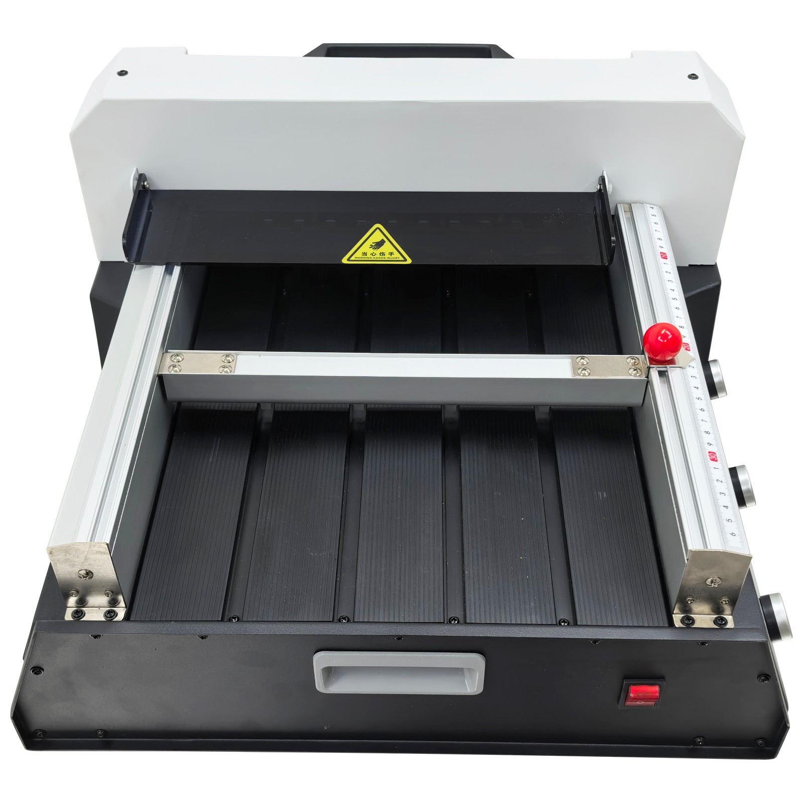 Desktop Electric Paper Cutting Machine 12.6in Cutting Size Paper Trimmer 110V