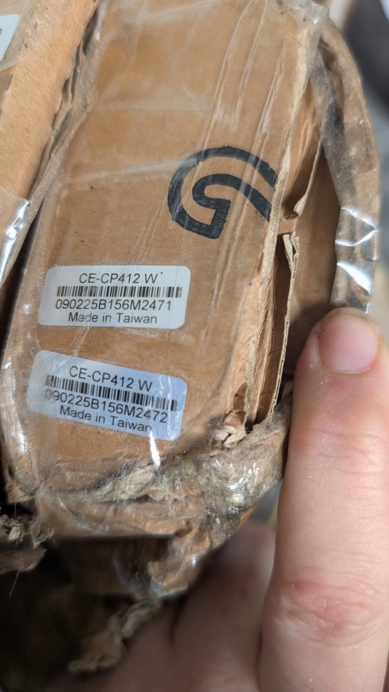 4PK -Clinton Electronics CE-CP412W-2PK 12' Telescoping Ceiling Mount Camera Pole