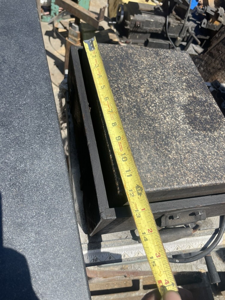 GRANITE SURFACE TABLE 12”x9”x4”