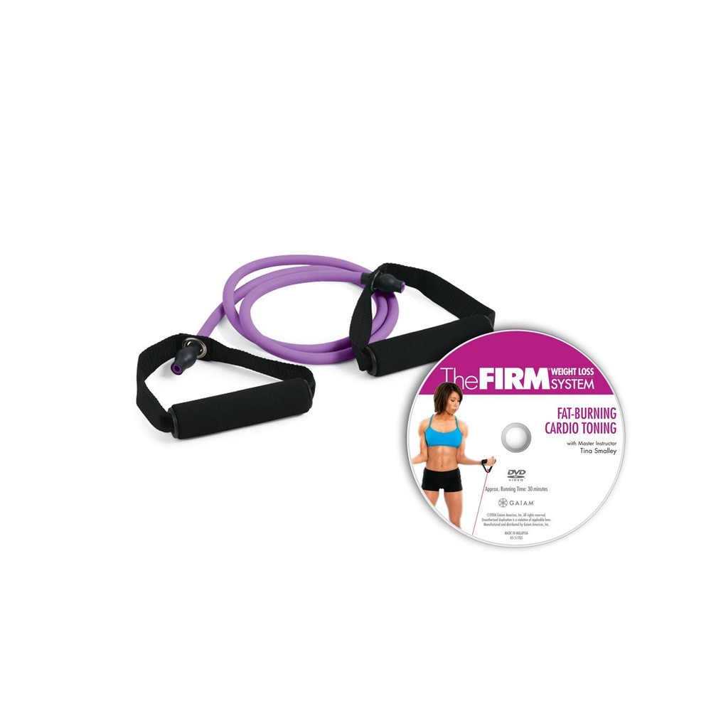 The Firm Resistance Cord with DVD Purple Heavy