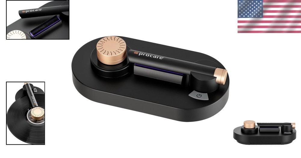 Ultimate Vinyl Record Cleaning Solution: Machine, Brushes & Dust Blower Included