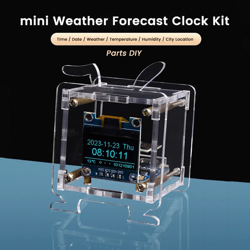 ESP8266 DIY Electronic Kit Equipped with an OLED high-definition display screen