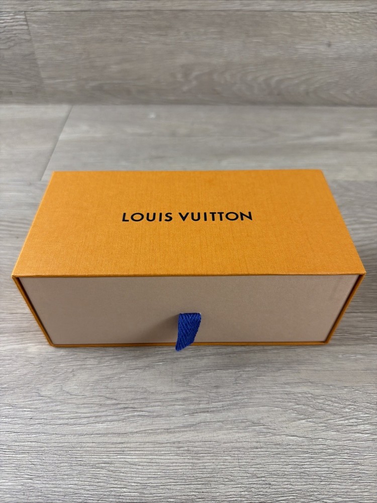 Louis Vuitton Empty Gift Box 7” x 3.5” x 2.5” with Pull Drawer Authentic