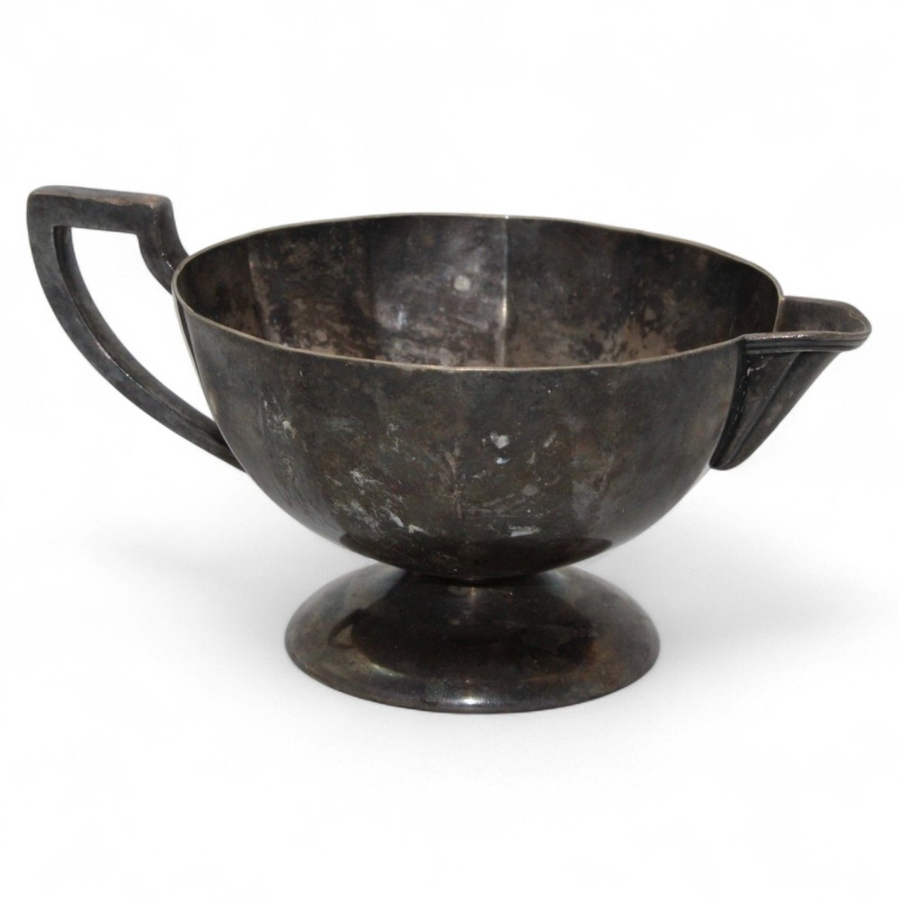Antique Benedict Silver Plated Creamer Bowl