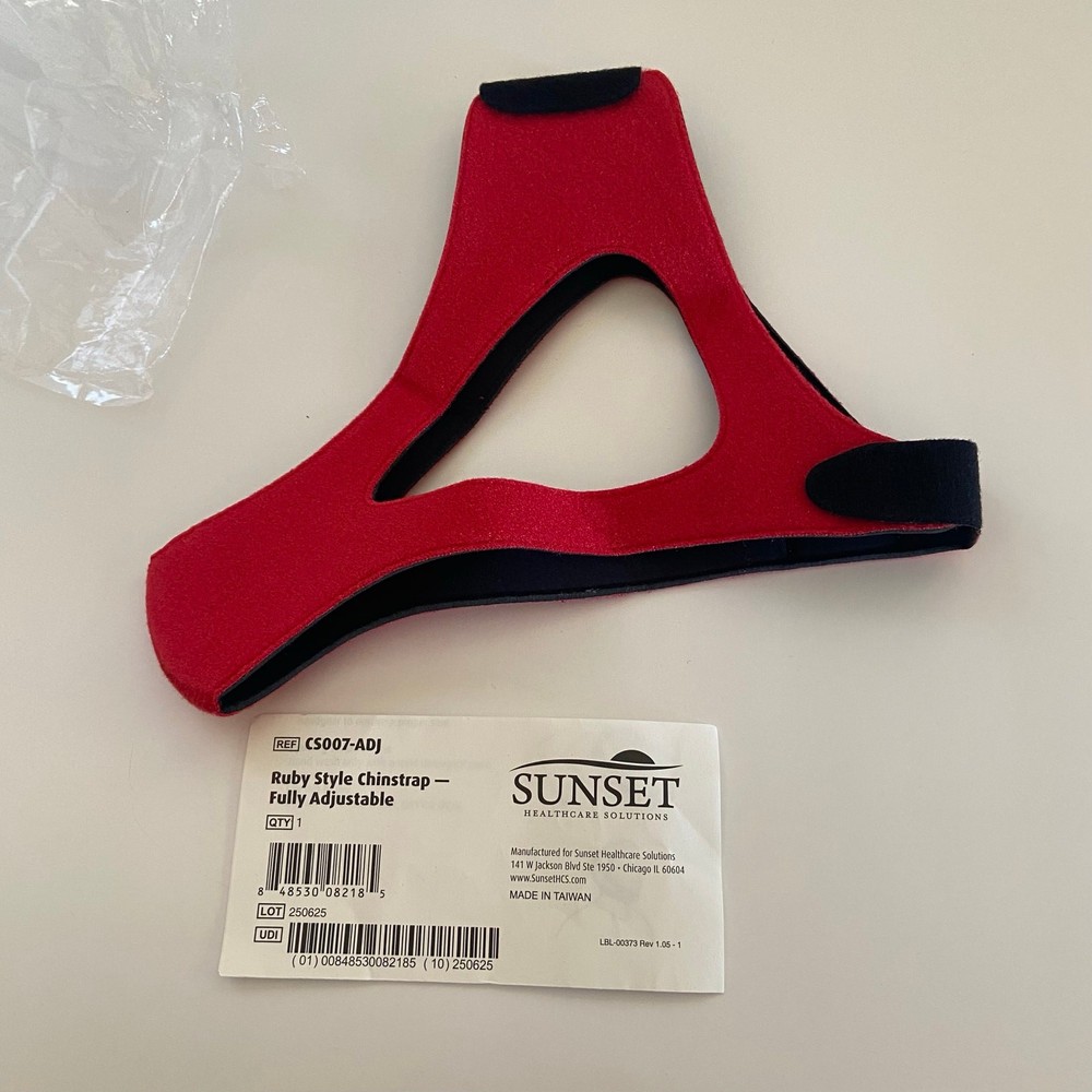 Sunset Ruby Style Chinstrap Fully Adjustable Regular Chin Strap