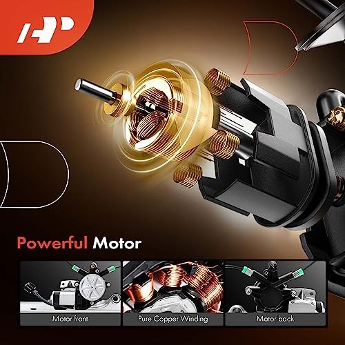 A-Premium Front Driver Side Power Window Regulator w/Motor Replacement for