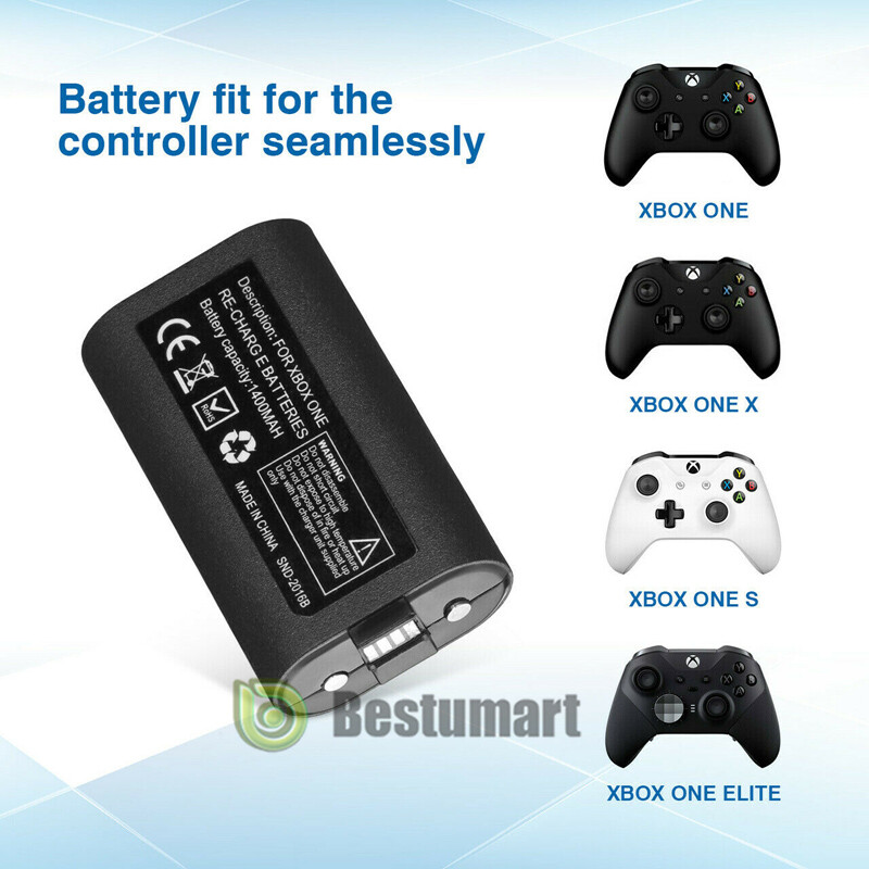 For Xbox One Wireless Controller Branded New Rechargeable Battery Pack 1400mAh
