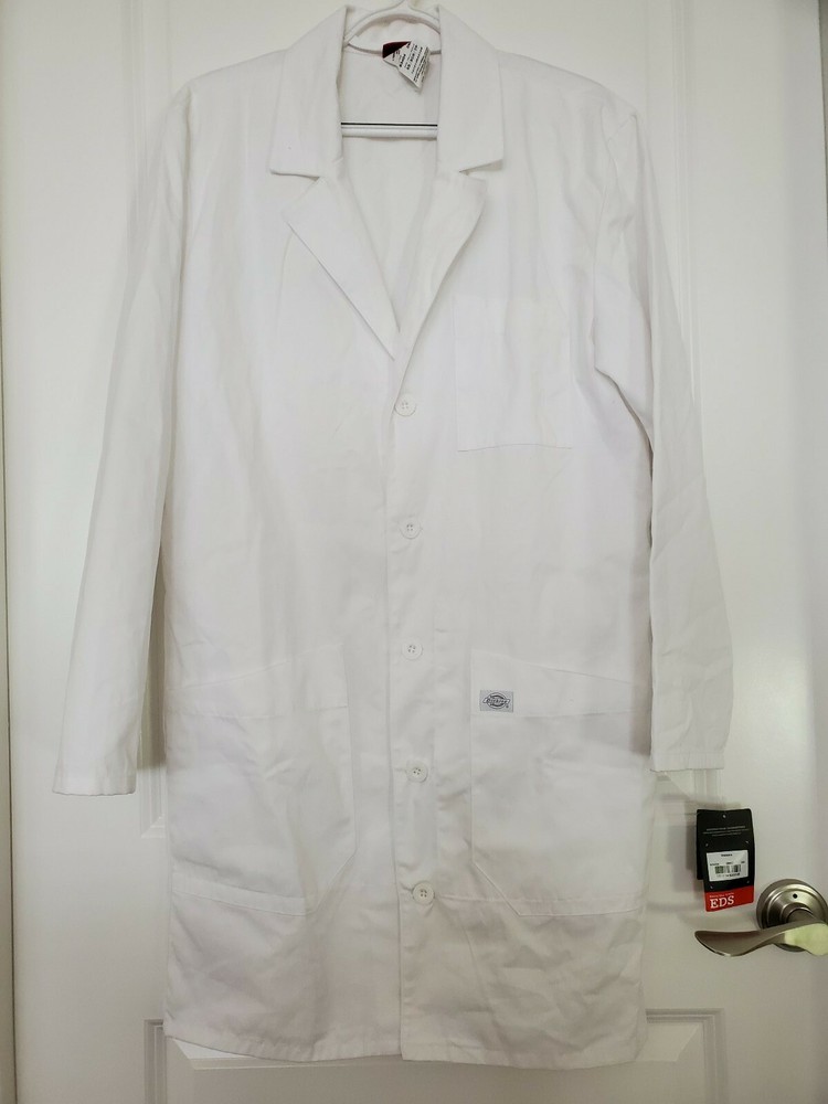 Dickies EDS White Lab Coat XS New!