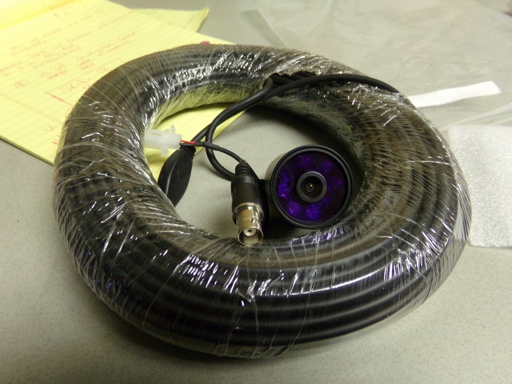 Security Camera with Auxiliary Cable Assembly *FREE SHIPPING*