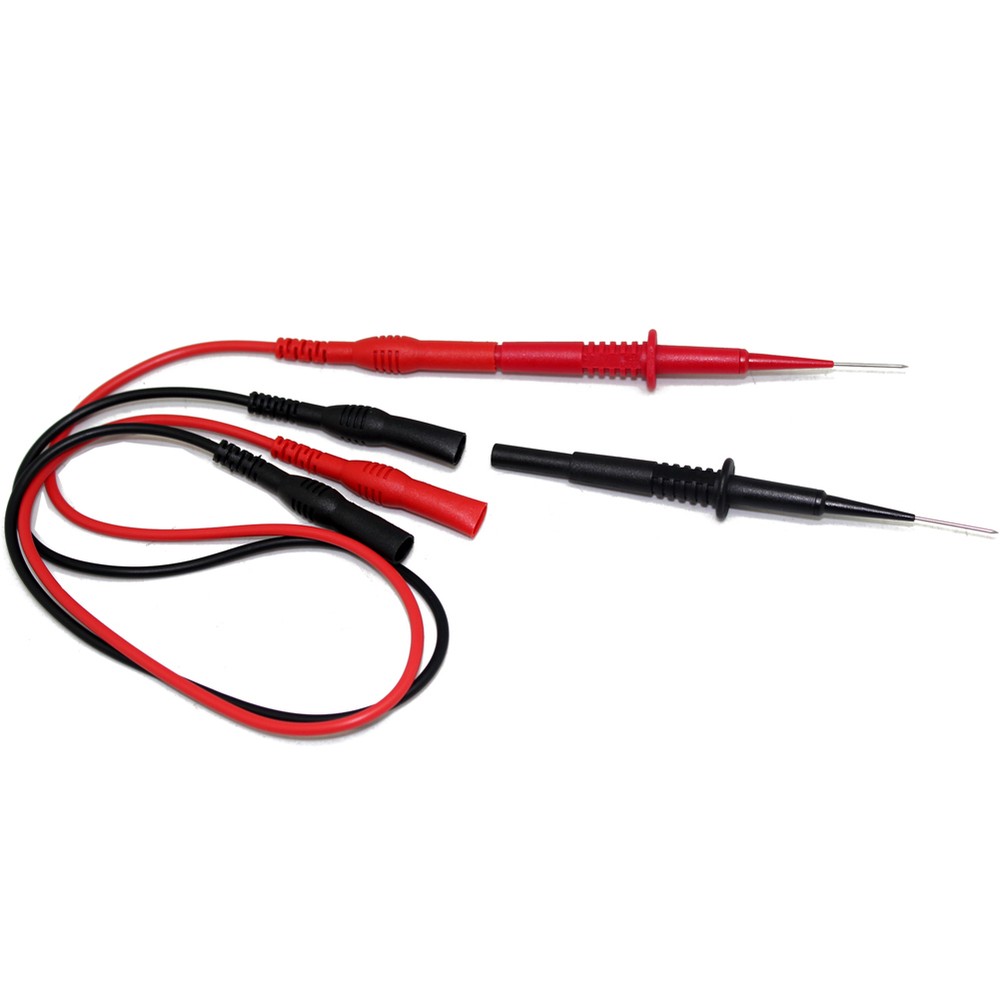 Aidetek sharp stainless needle test leads 4multimeter 600V 1A4mm socket 4FLUKE