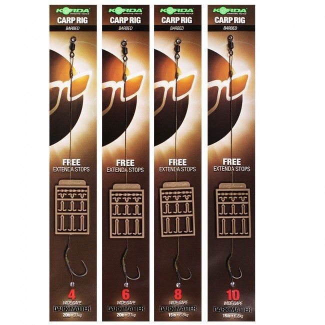 Korda Dark Matter Ready Tied Rig