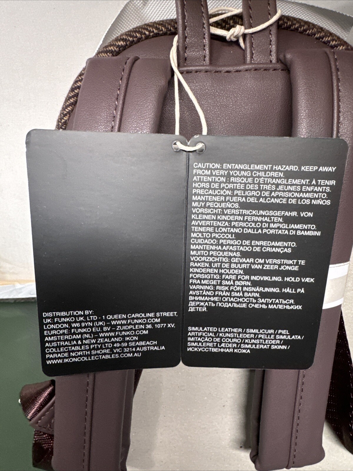 Loungefly Disney Pixar UP Mini Backpack Carl Suit Cosplay Mini Backpack - NEW!