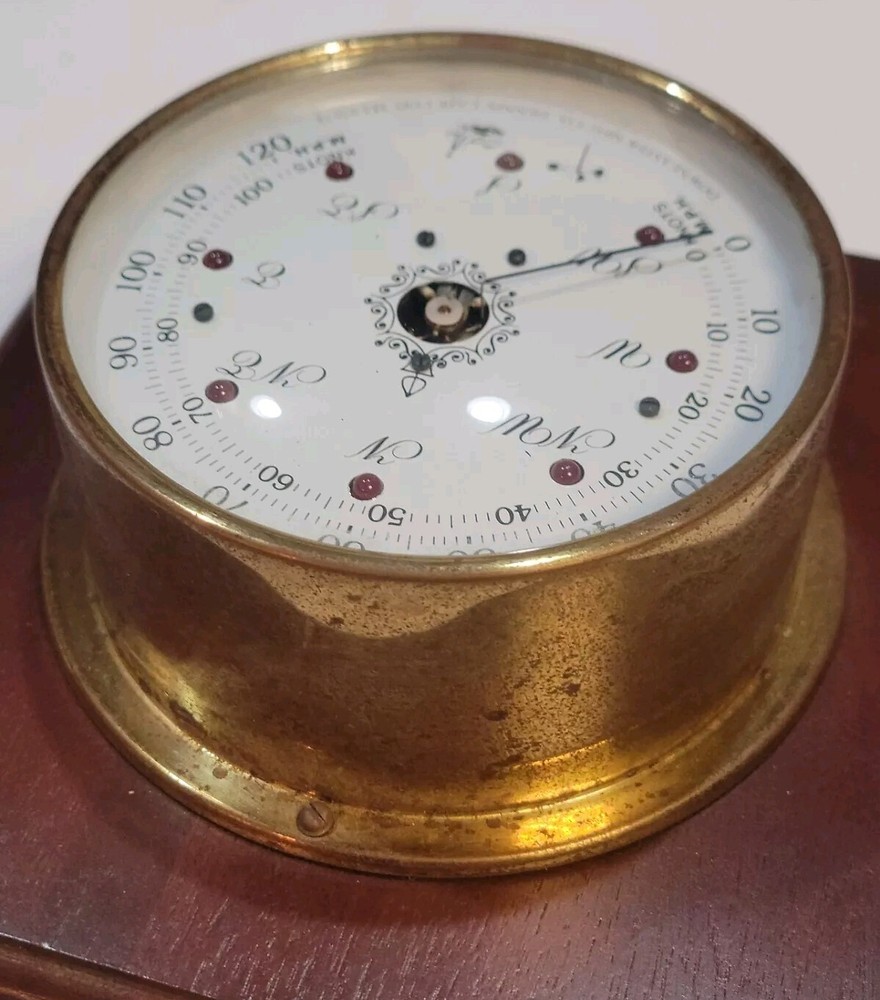 Vintagr Downeaster Medallion Wind Speed & Direction Gust Register Untested