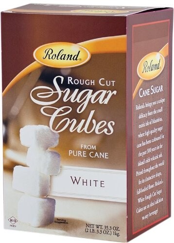 Roland Rough Cut White Sugar Cubes - 35 oz