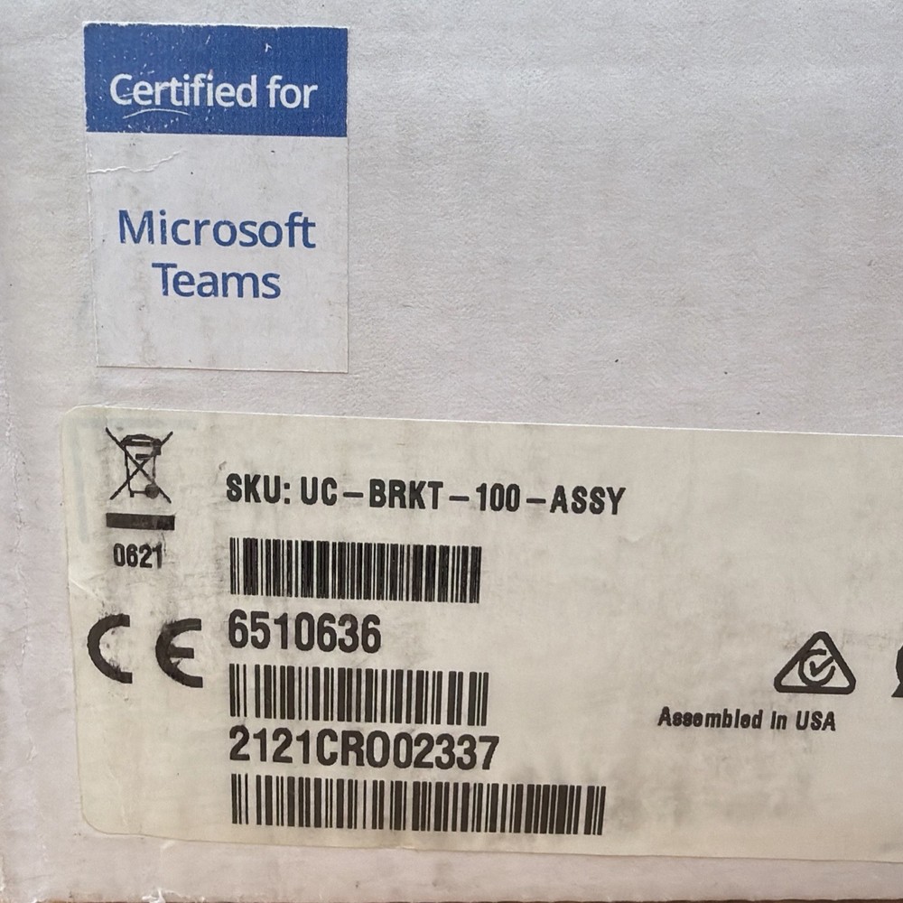 Crestron UC Engine Assembly UC-BRKT-100-ASSY With UC Engine 6510636