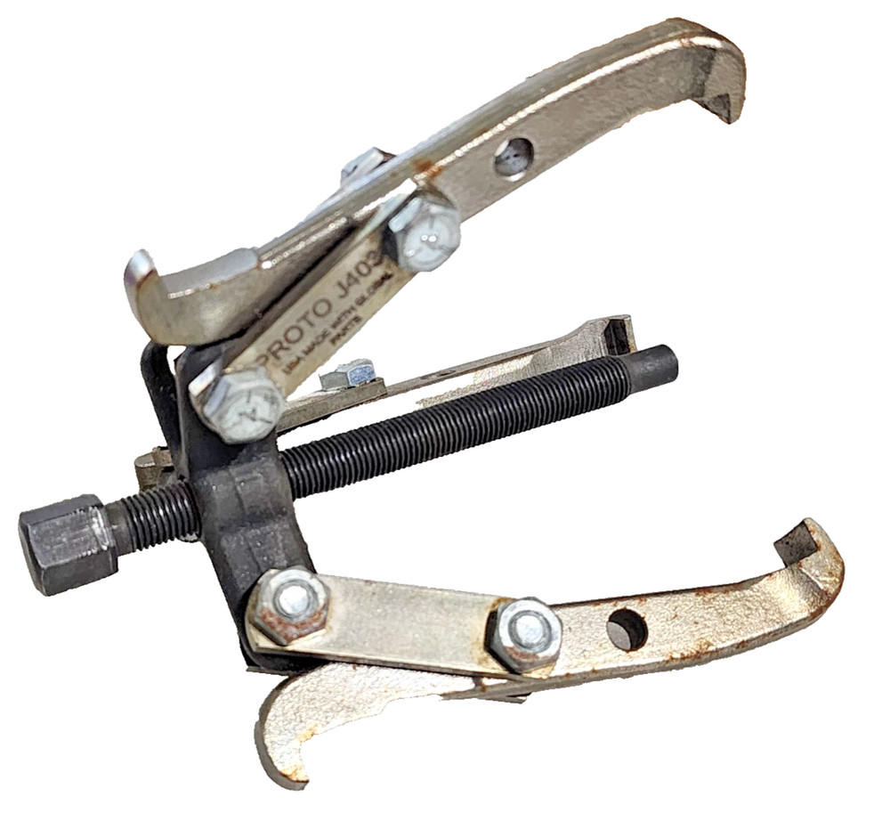 PROTO J4034A, 3-Jaw Puller, 2 Ton Pulling Capacity