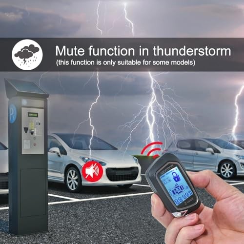 Universal Two Way Car Remote Engine Start with Two Way Remote Start Without PKE