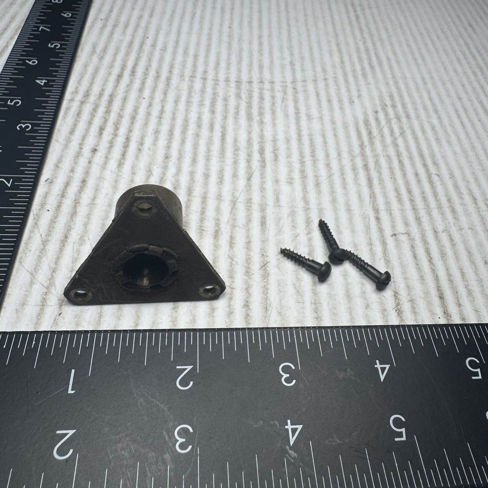 Antique Edison Disc Phonograph S 19 Replacement Lower Horn Well Support Bracket